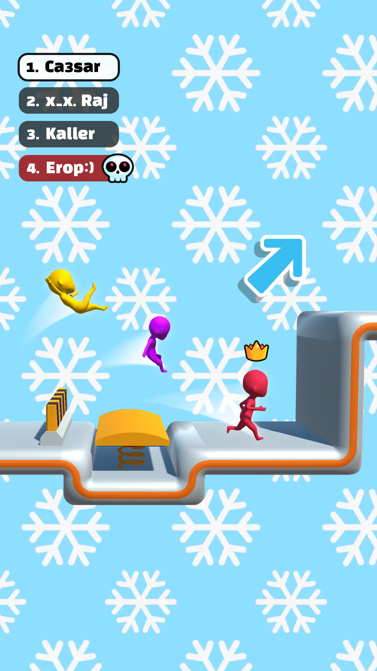 Captura de Tela do Jogo Run Race 3D - Jogo de parkour