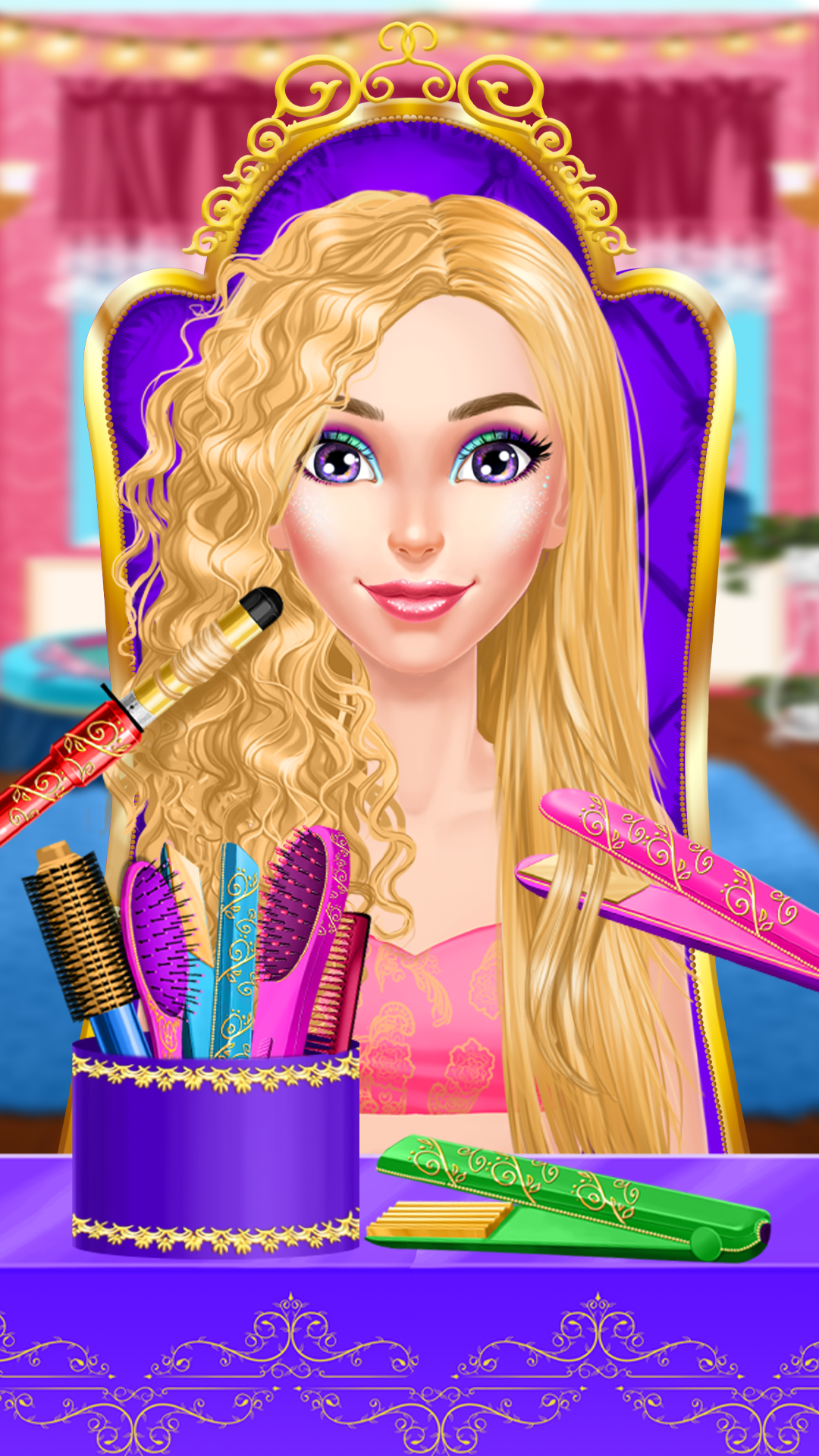 Royal Girls - Princess Salon Game Screenshot