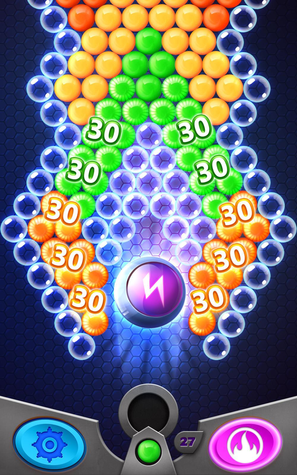 Bubble Super Pop ゲームのスクリーンショット