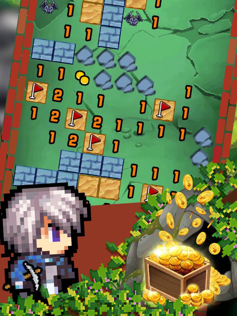 Minesweeper Risk - Maze Survival ภาพหน้าจอเกม