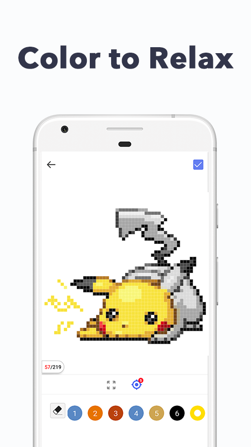 Screenshot of Pixel Art: Monster
