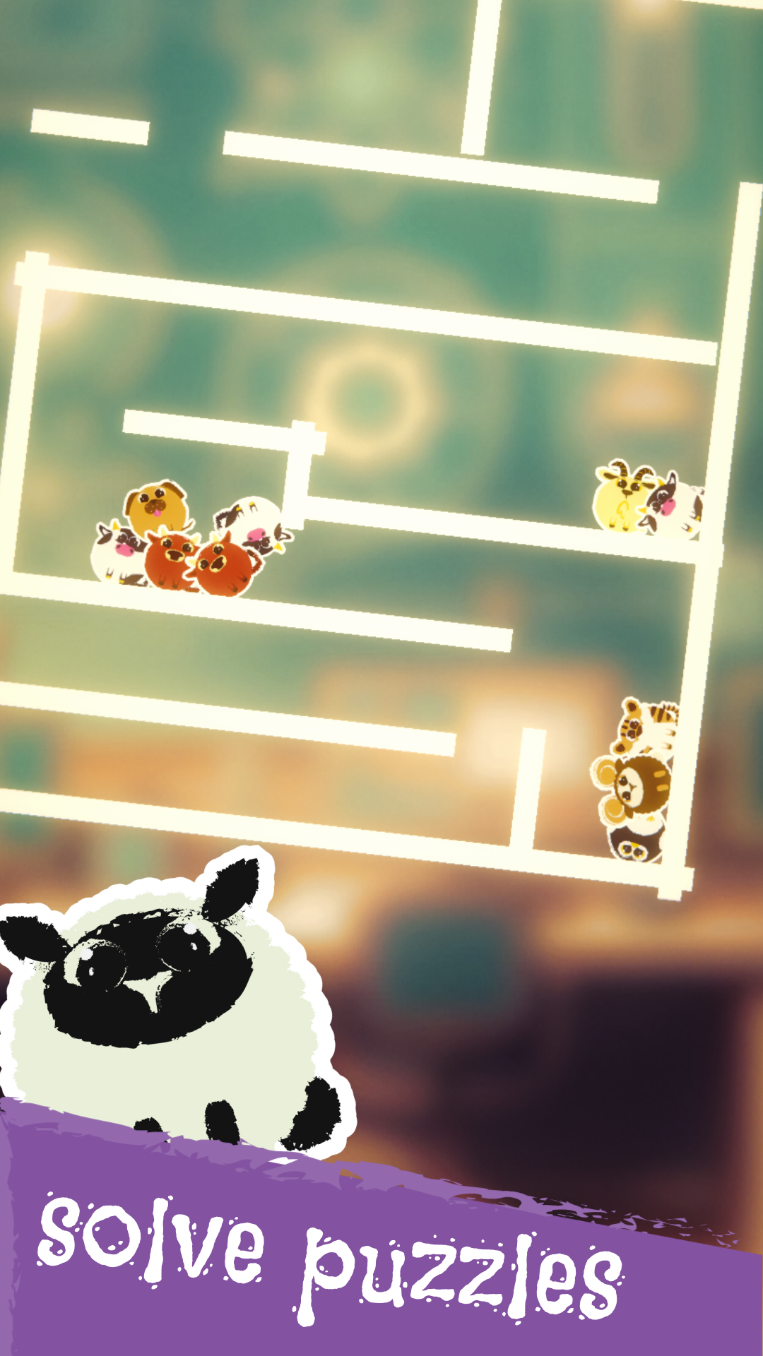 Liquid: Animals Puzzle Escape screenshot game