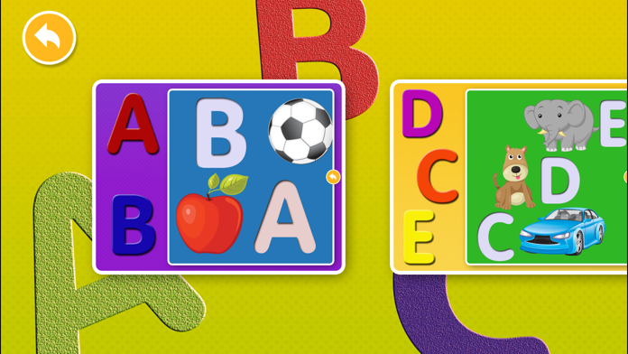 Swanky Alphabet Puzzle Games Game Screenshot