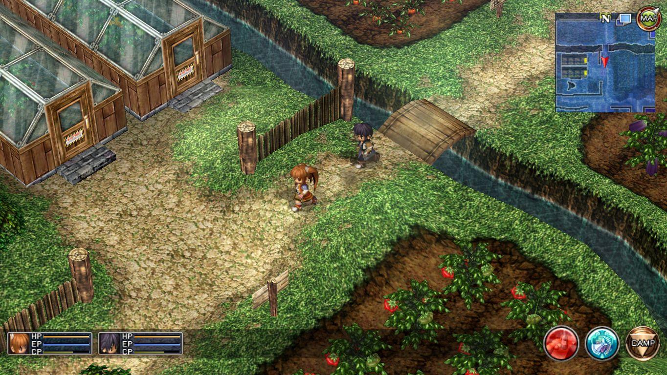 The Legend of Heroes: Trails in the Sky ภาพหน้าจอเกม