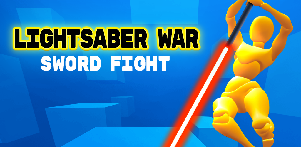 Screenshot dari video Lightsaber War - Sword Fight