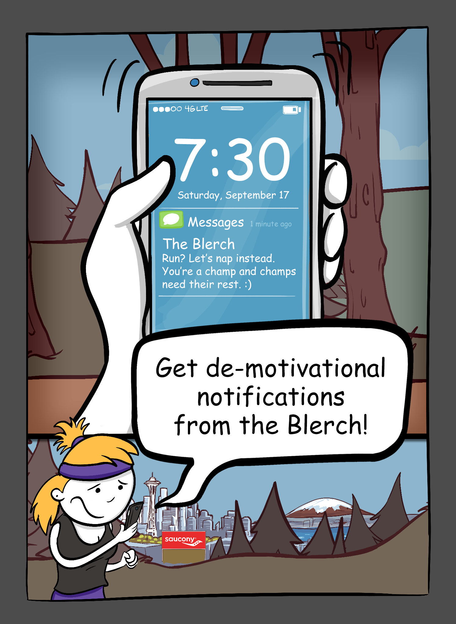 Beat the Blerch Game Screenshot