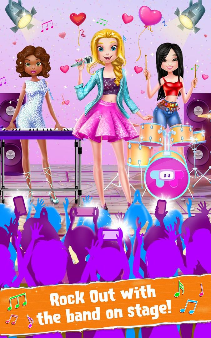 Rockstar Girls - Rock Band screenshot game
