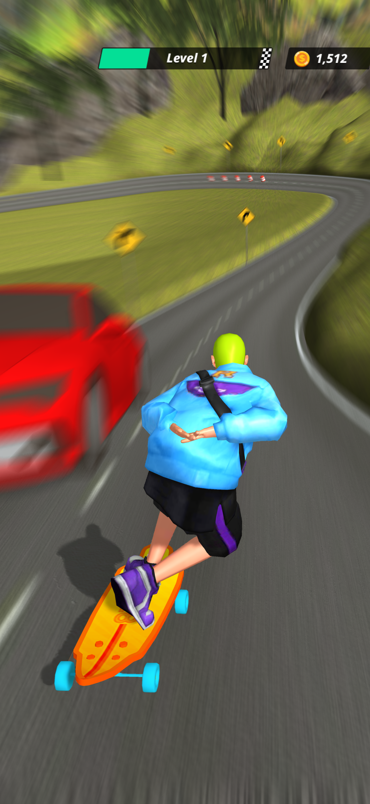 Downhill Racer ภาพหน้าจอเกม