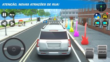 Captura de Tela do Jogo Simulador de ônibus escolar 3D