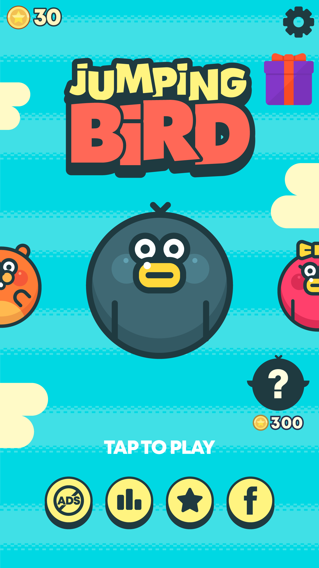 Jumping Bird–Angry Rocket Birdie Game Screenshot