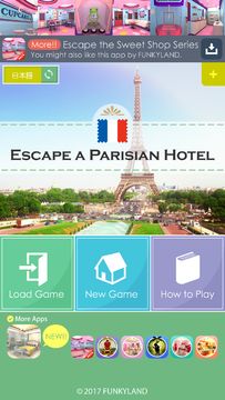 Escape a Parisian Hotel Game Screenshot
