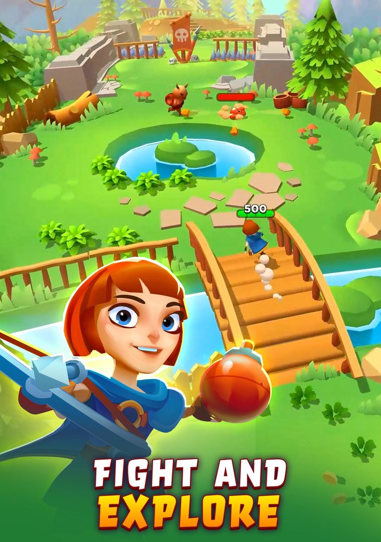 Bow Land screenshot game