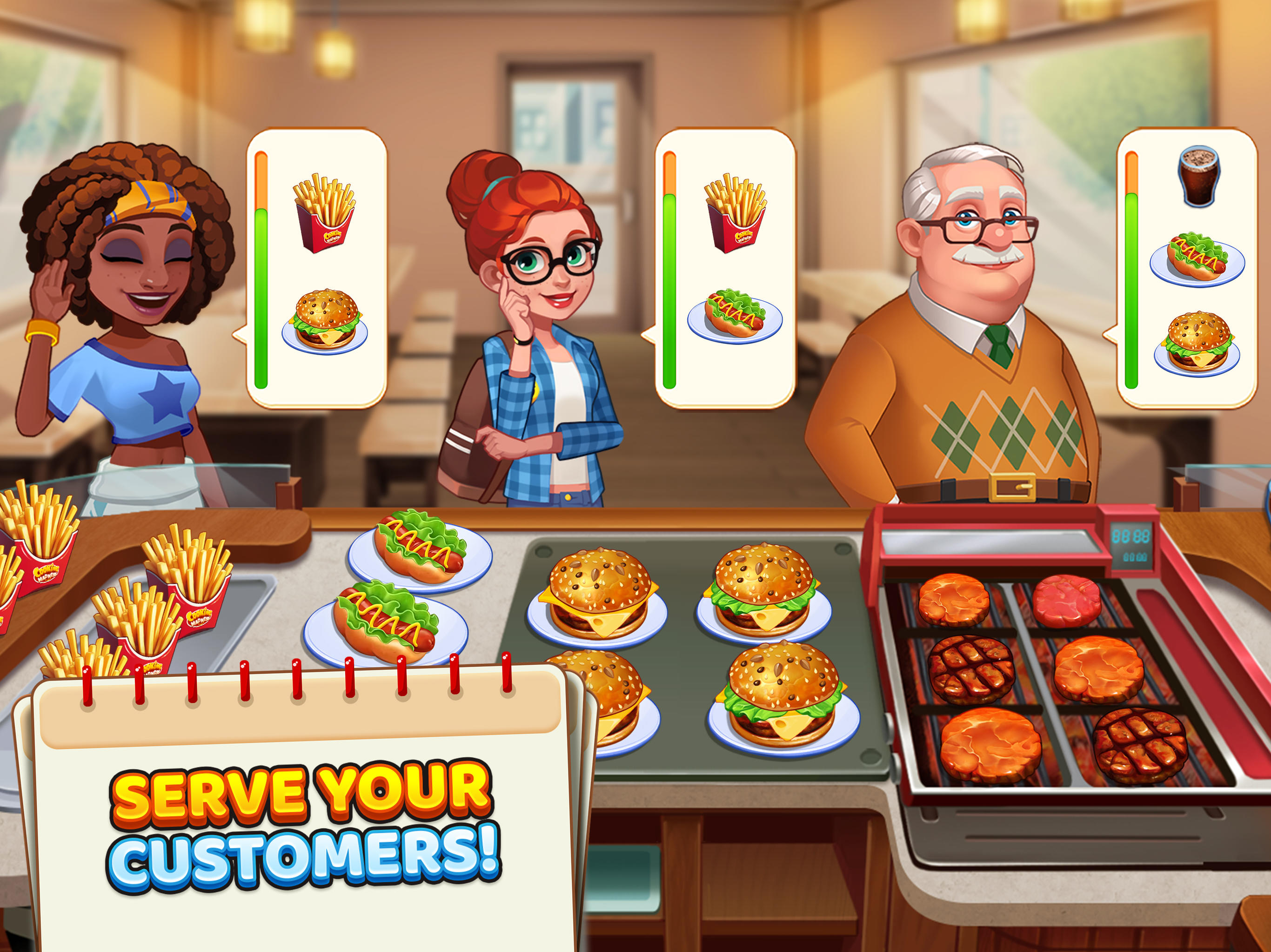 Cooking Madness: A Chef's Game Game Screenshot