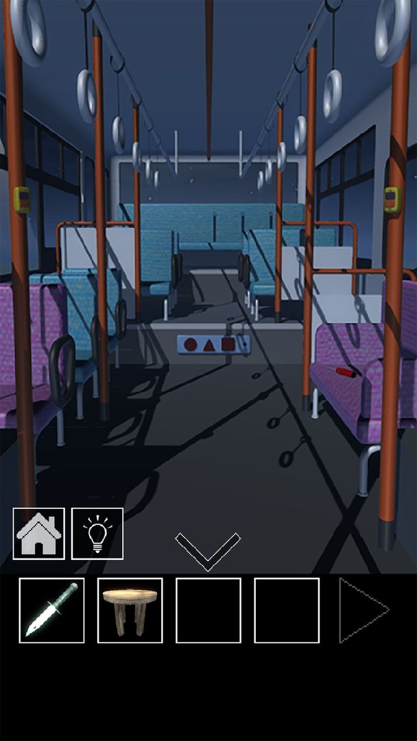 脱出ゲーム　バス停のある道 screenshot game