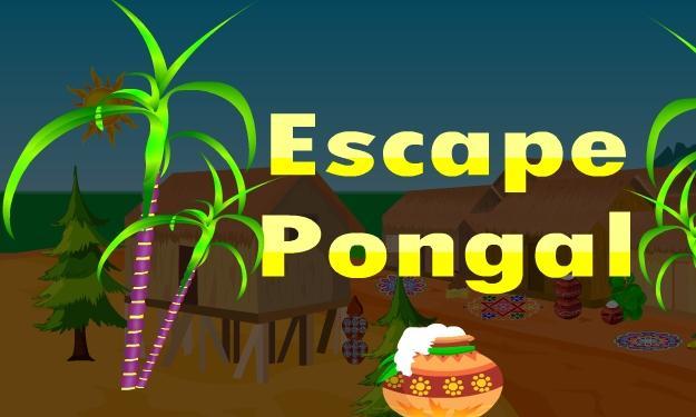 Escape Pongal 게임 스크린 샷