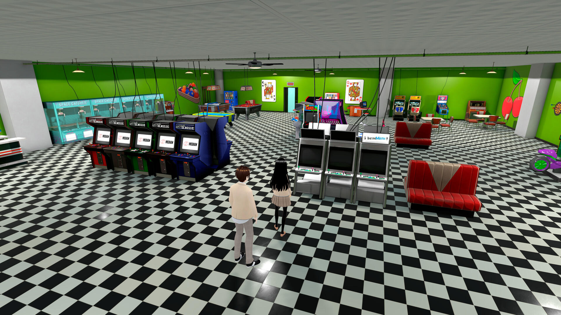 Screenshot of Play minigames with Reiko
