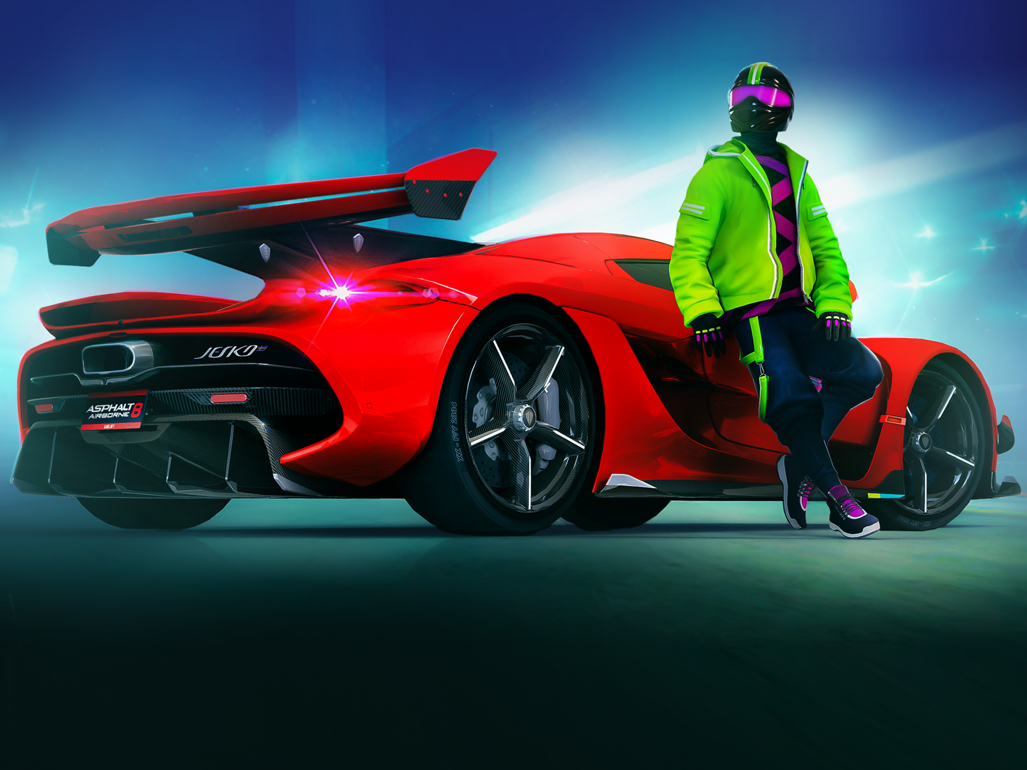 Screenshot of Asphalt 8 - Car Racing Game