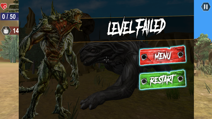 Dino era Hunter Game Screenshot