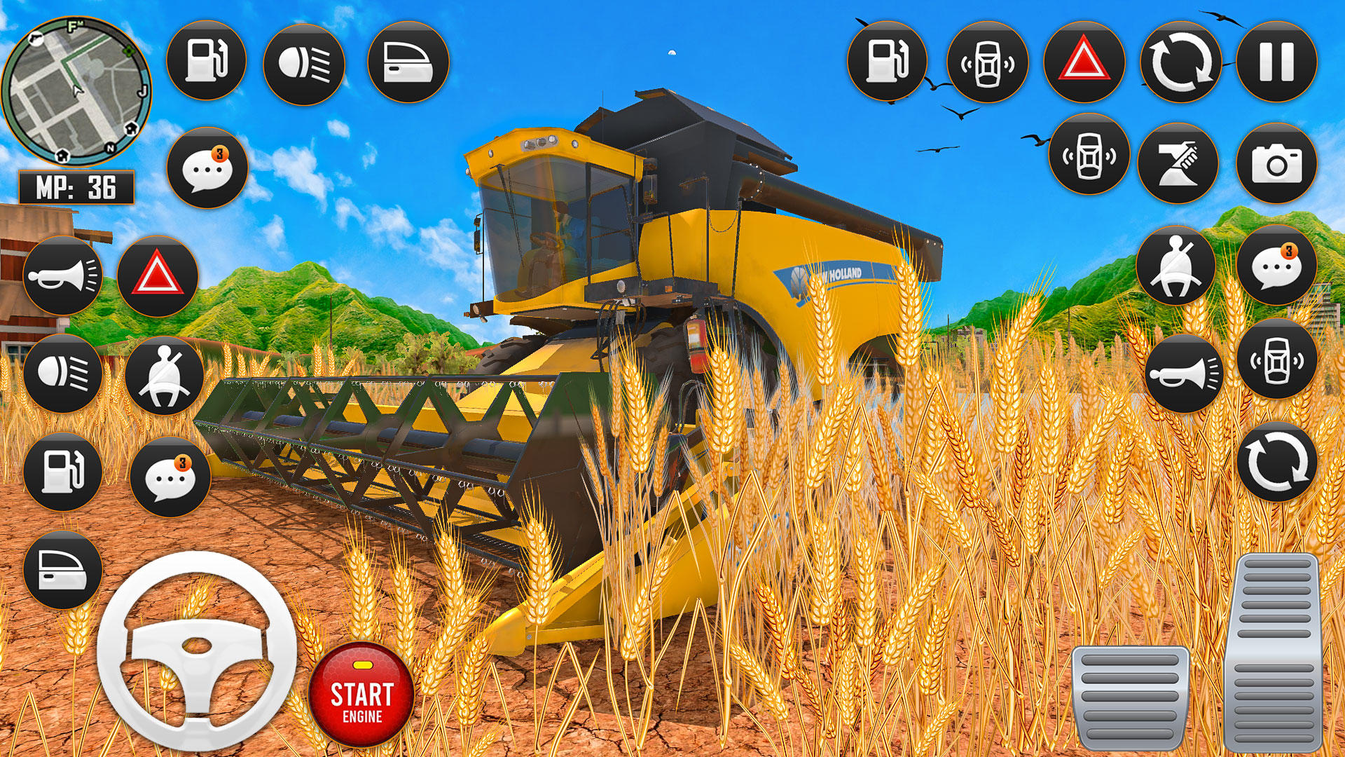 Jogo de trator agrícola do Reino Unido 2023 versão móvel andróide iOS apk  baixar gratuitamente-TapTap