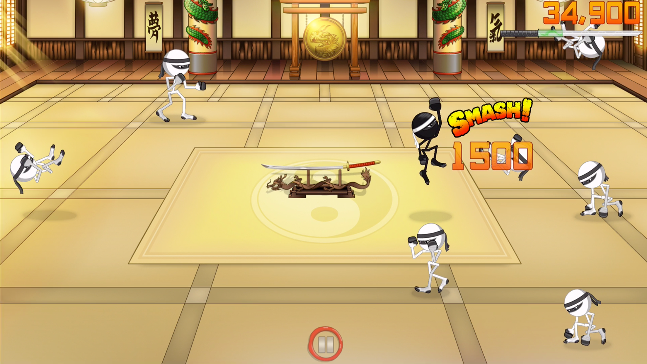 Stickninja Smash Game Screenshot
