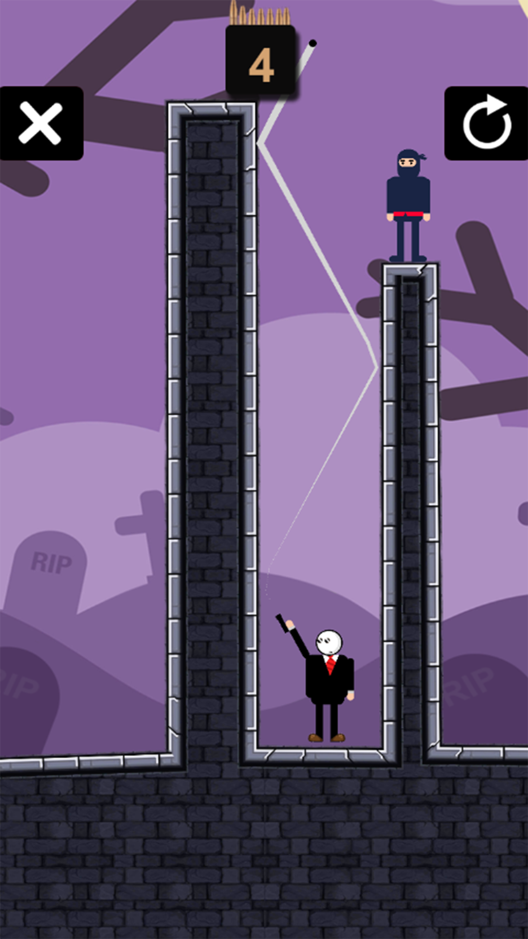 Screenshot of Henry Stickman:  Gunner