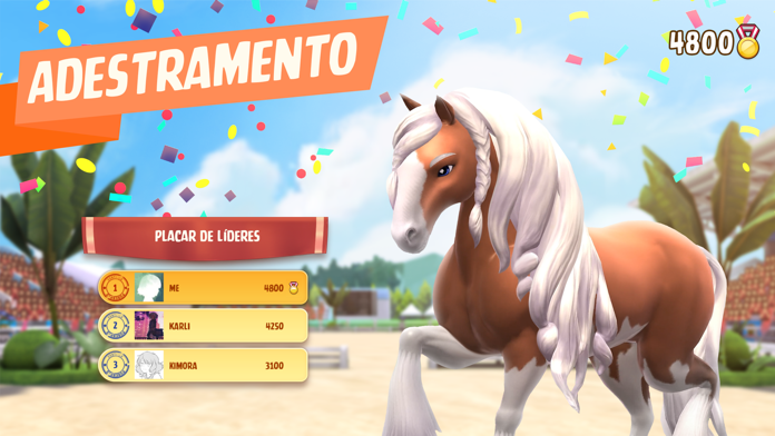 Captura de Tela do Jogo Horse Haven World Adventures
