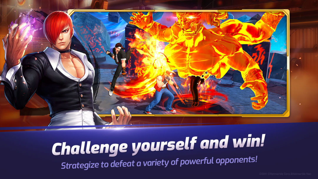 Screenshot of The King of Fighters ALLSTAR