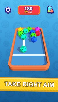 Merge Cube 3D: Block Drop Game Screenshot