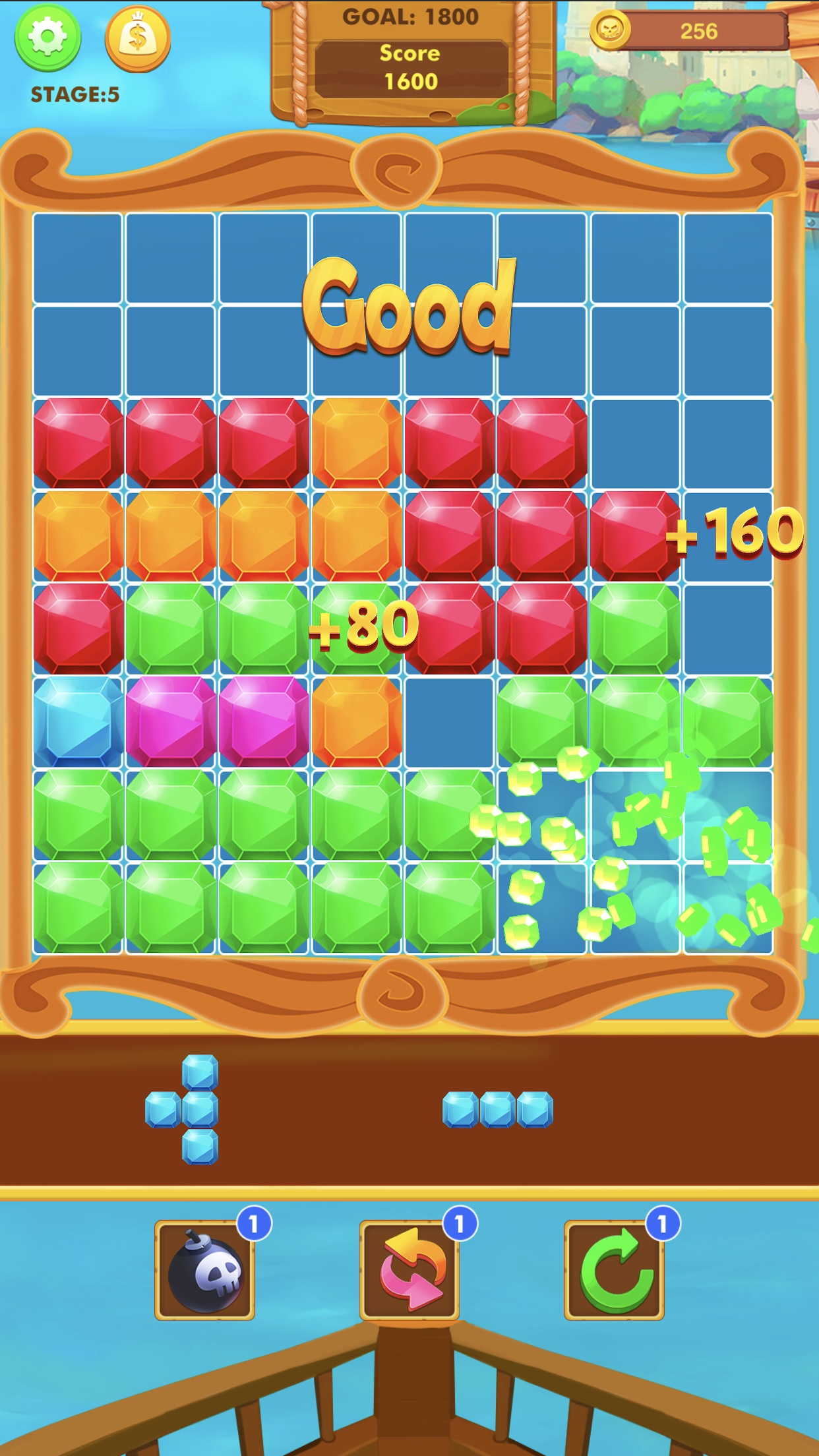 Block Puzzle Pirates 2020 Game Screenshot