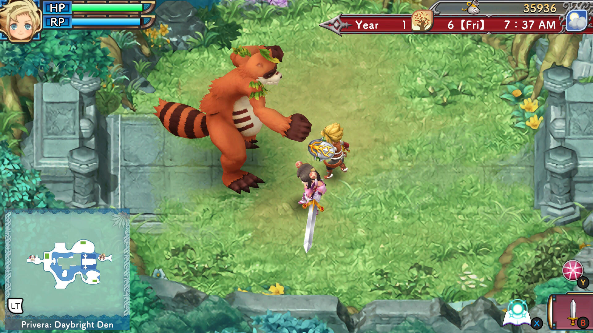 Rune Factory 3 Special screenshot game