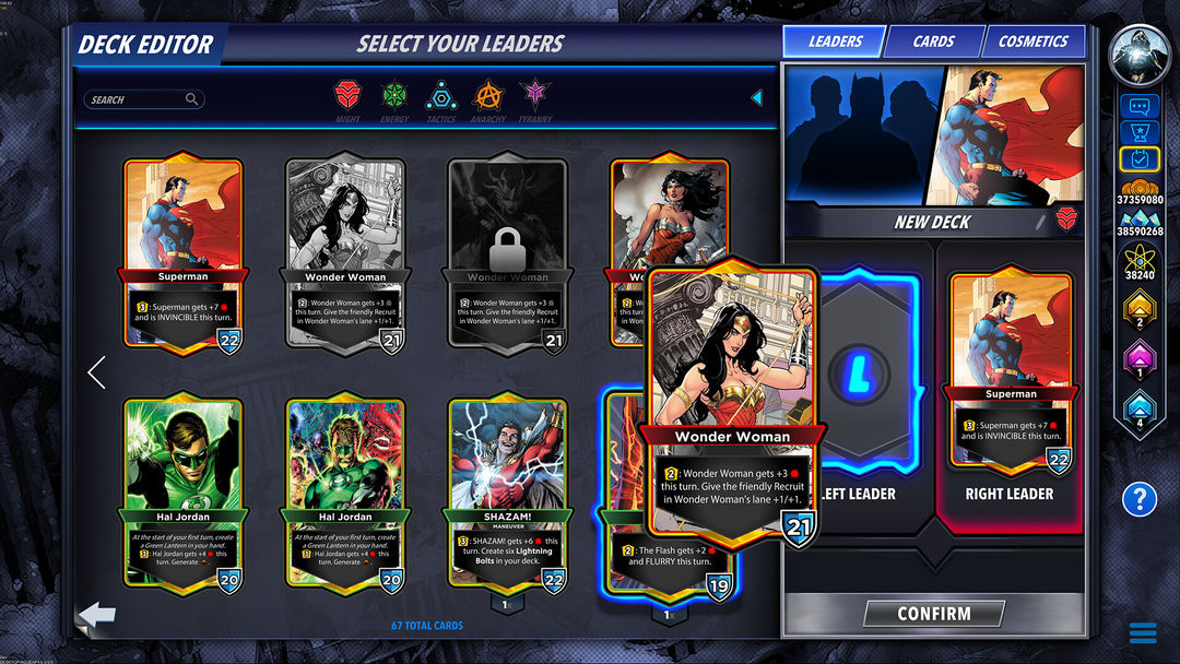 Screenshot of DC Dual Force