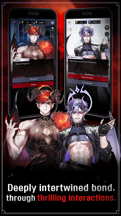 Screenshot of Kiss in Hell:Fantasy Otome