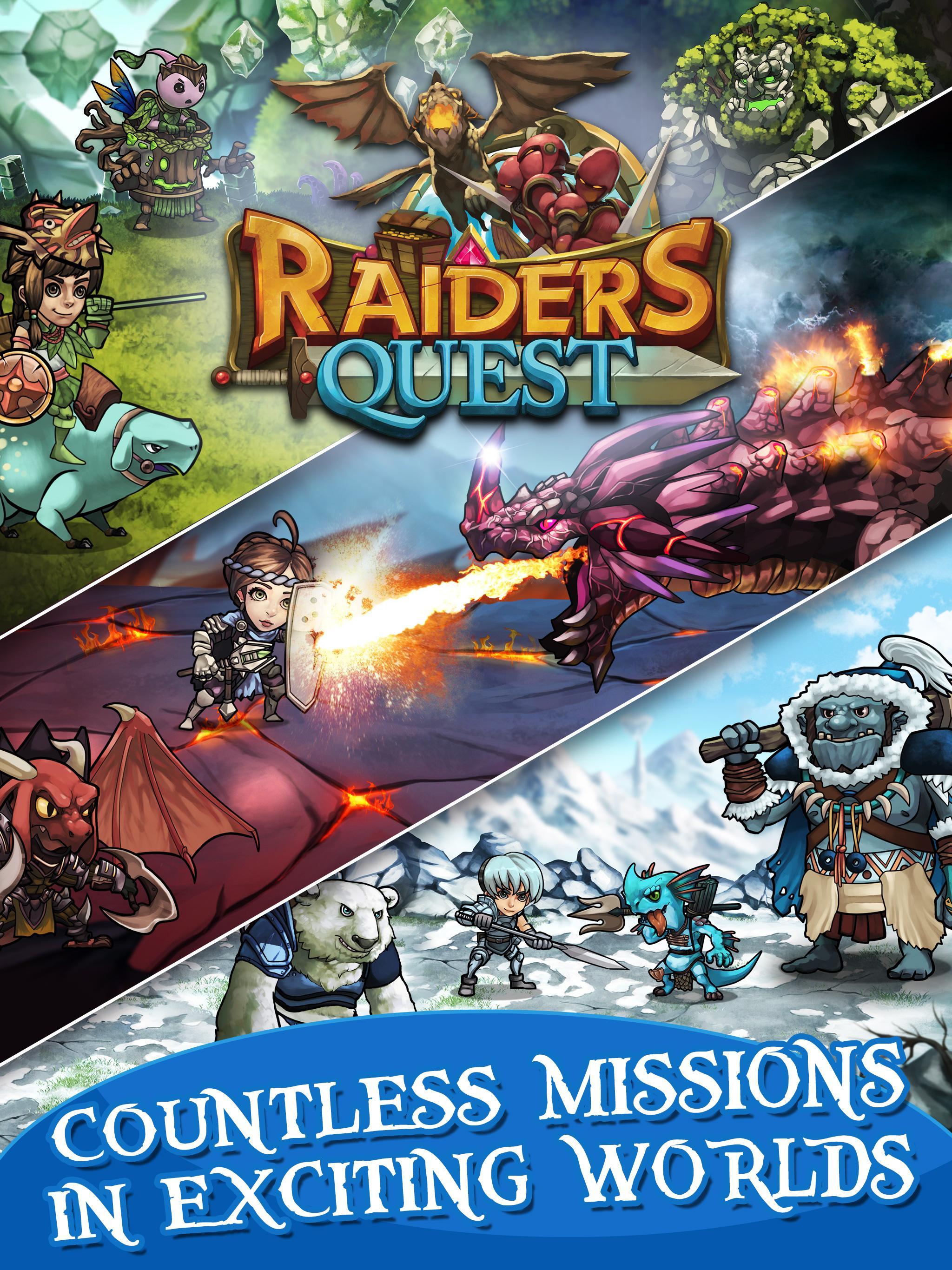 Raiders Quest RPGのキャプチャ