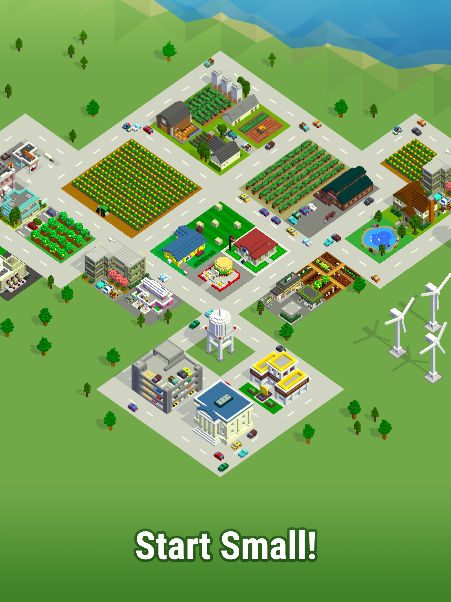 Bit City: Building Evolution Game Screenshot