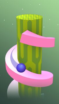 Helix Bounce ゲームのスクリーンショット