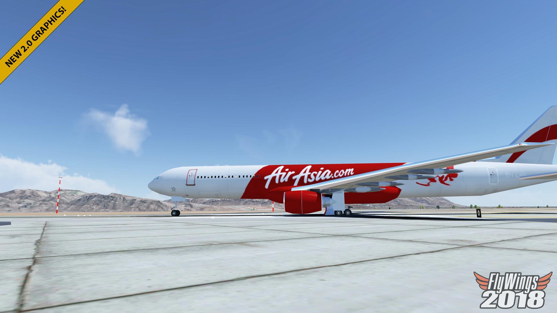 Flight Simulator 2018 FlyWings 遊戲截圖