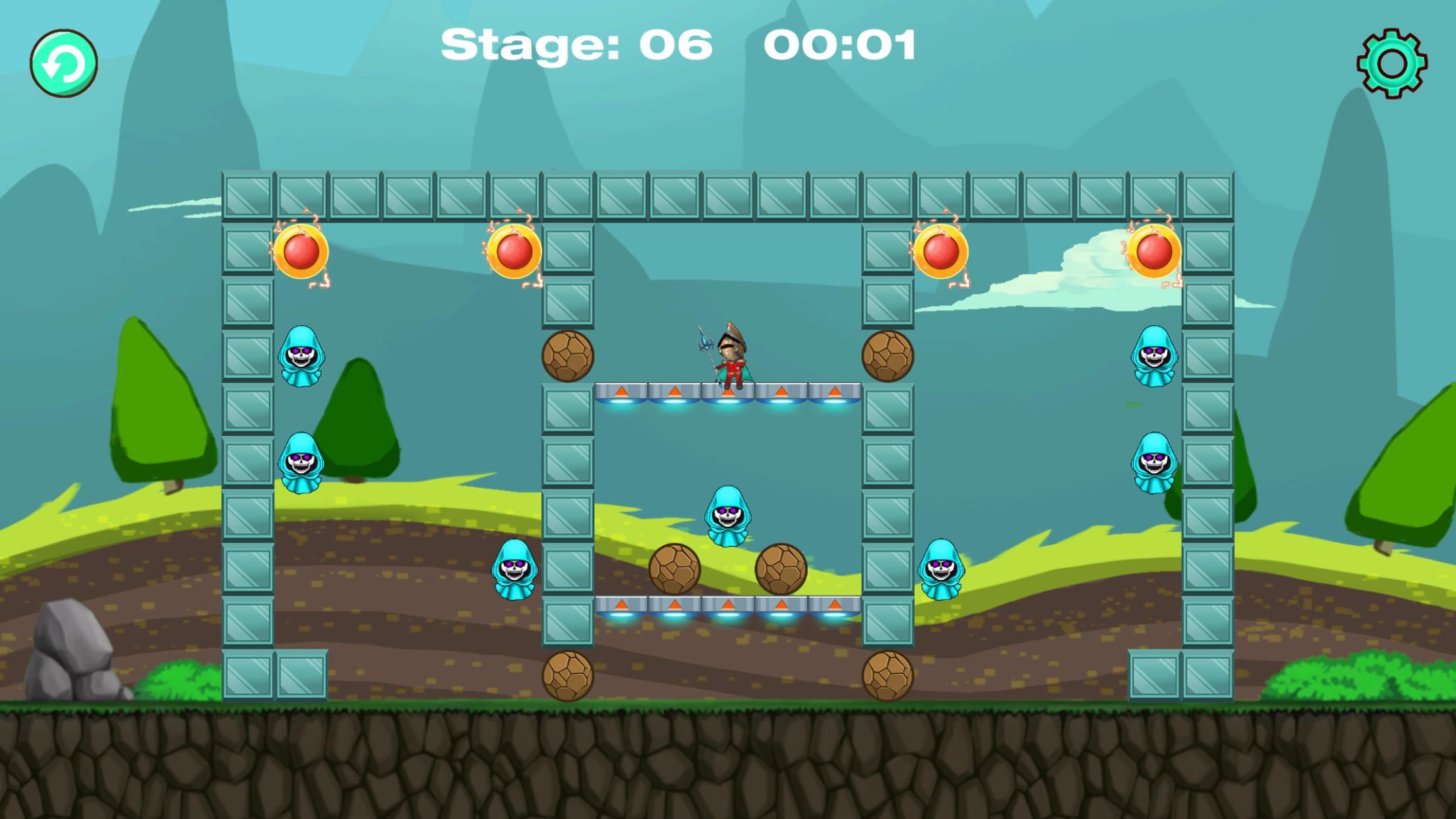 Captura de Tela do Jogo 尖兵骑士