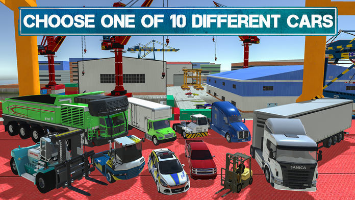 Cargo Crew: Port Truck Driver screenshot game