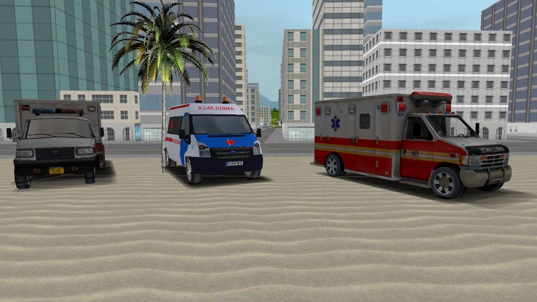 Ambulance Rooftop Parking screenshot game