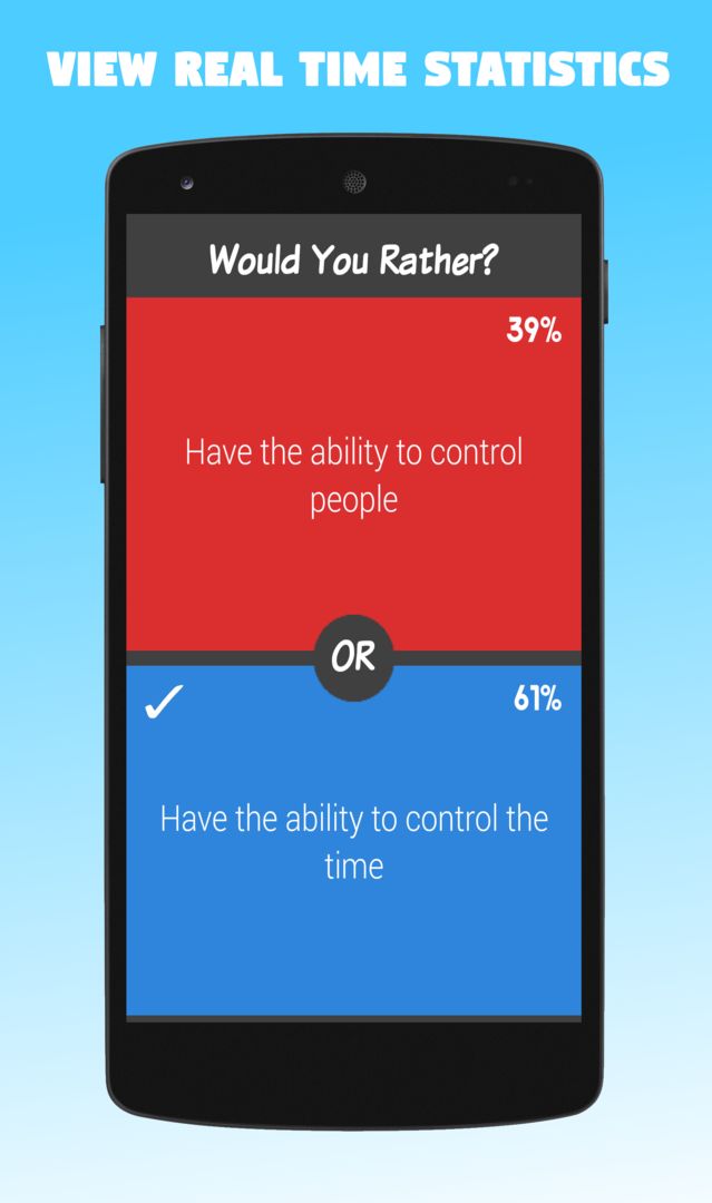 Screenshot of Would You Rather?