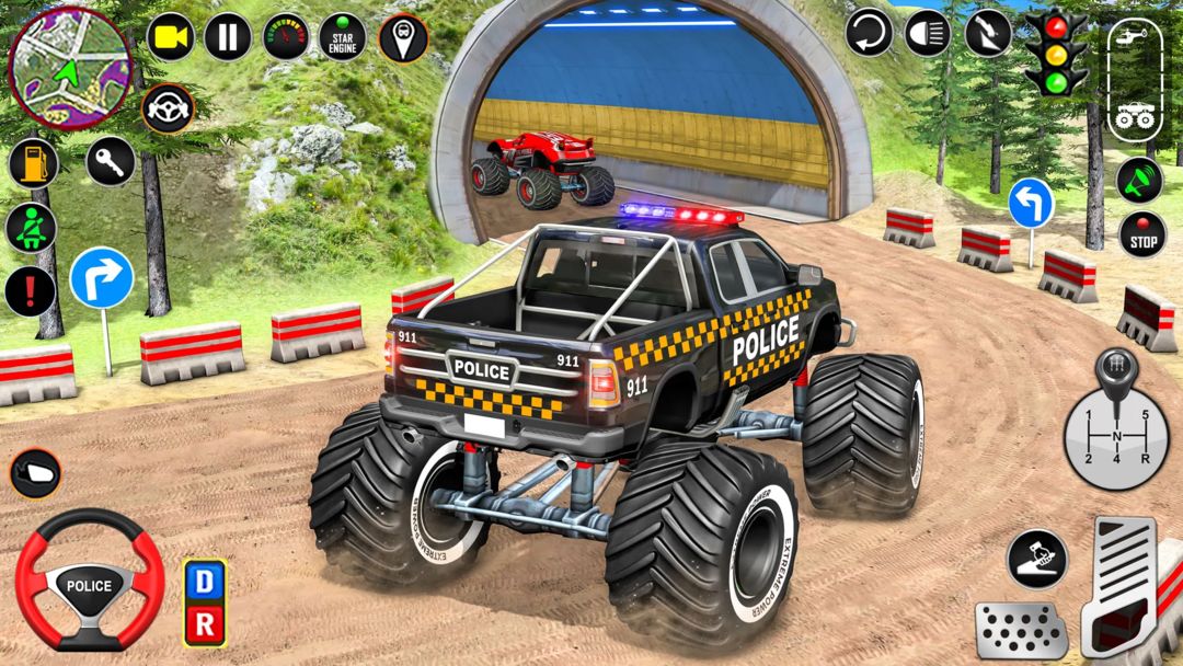 Highway Multiplayer Police2023 게임 스크린 샷