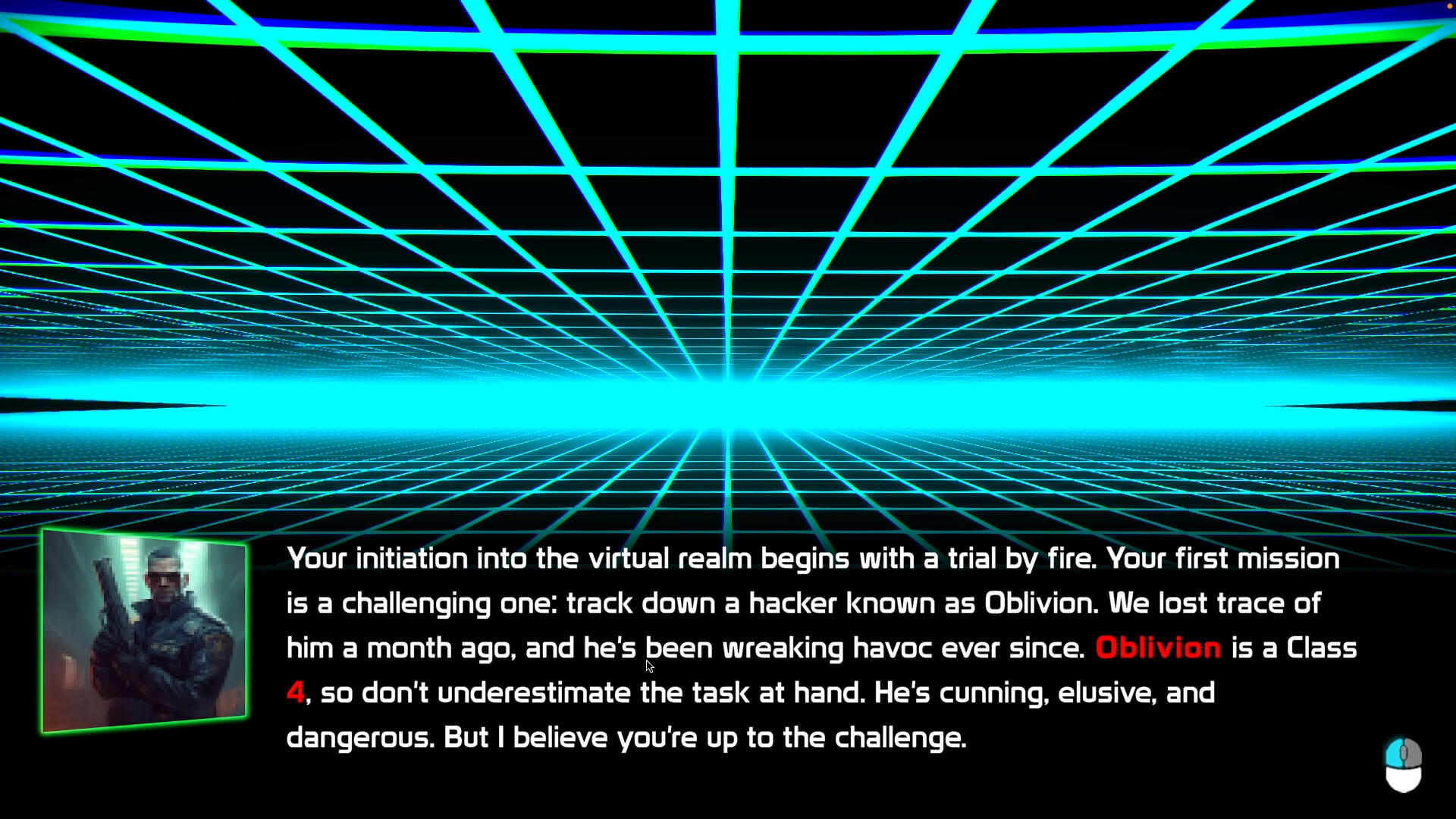 Screenshot of Neon Net