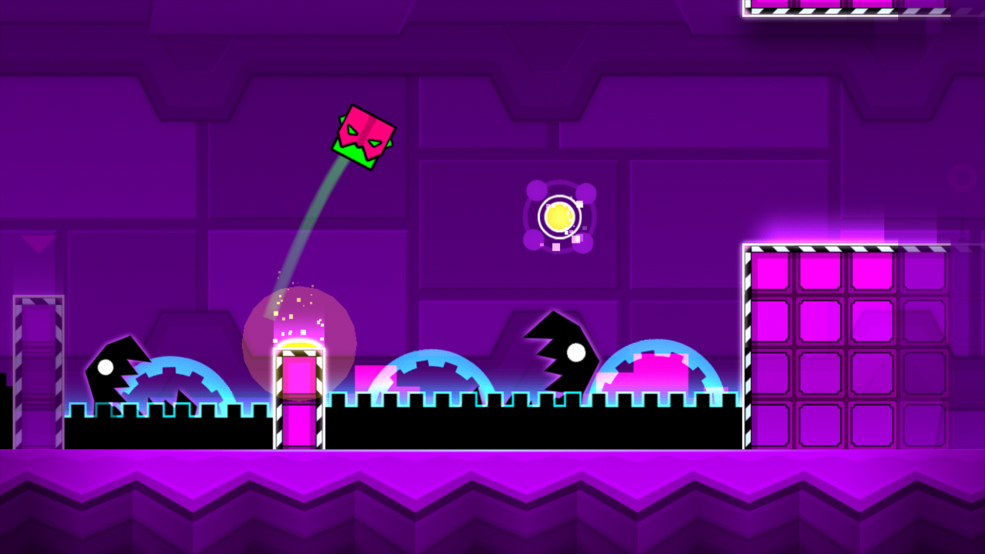 Geometry Dash Meltdown Game Screenshot