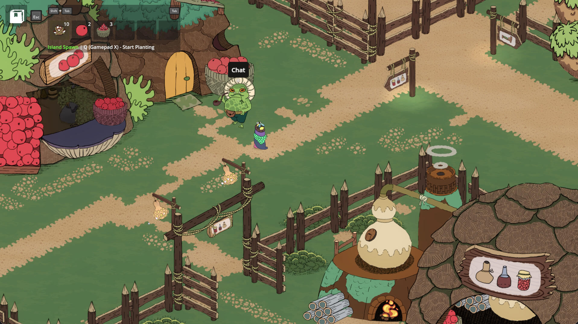 Slumbering Woods Game Screenshot