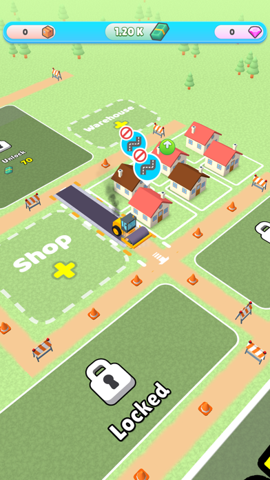 Скриншот игры City Delivery Tycoon