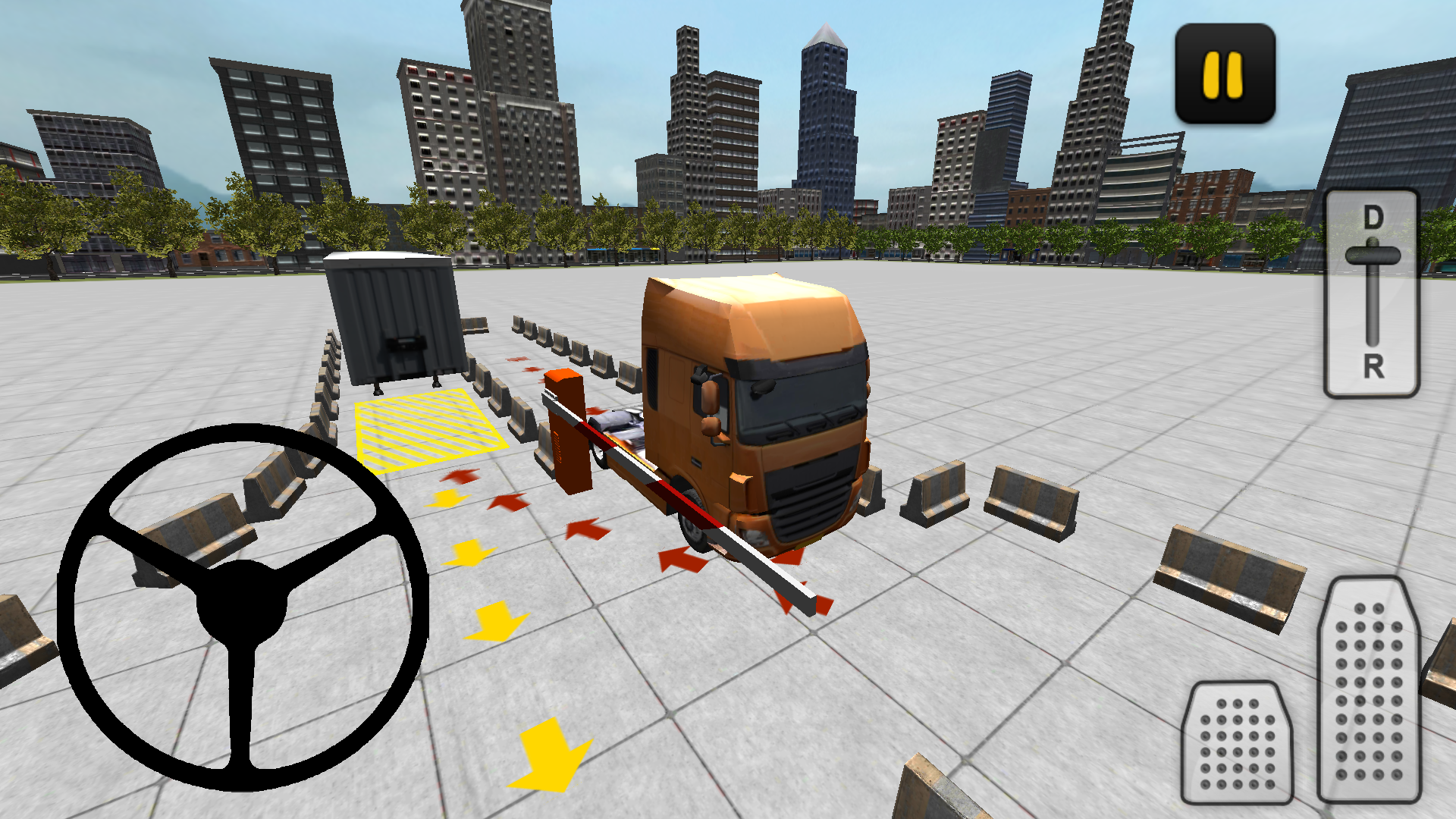 Truck Parking Simulator 3D Game Screenshot