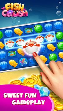 Fish Crush 2023- blast&match3 Game Screenshot