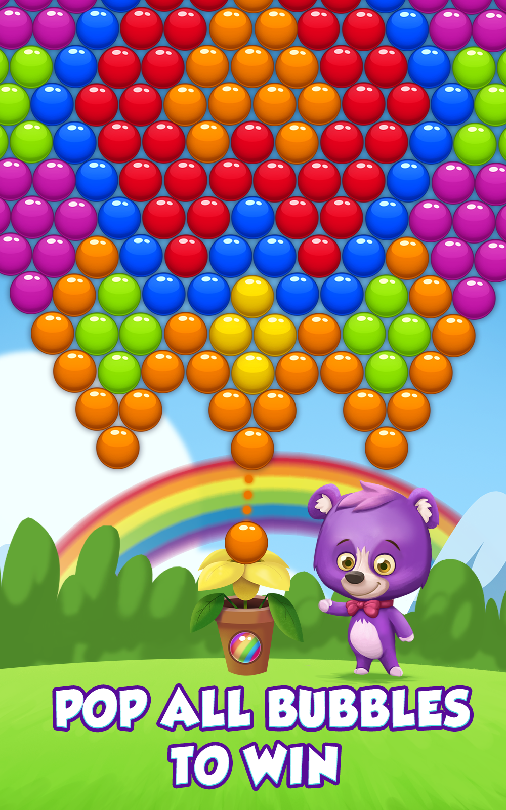 Bubble Rainbow screenshot game