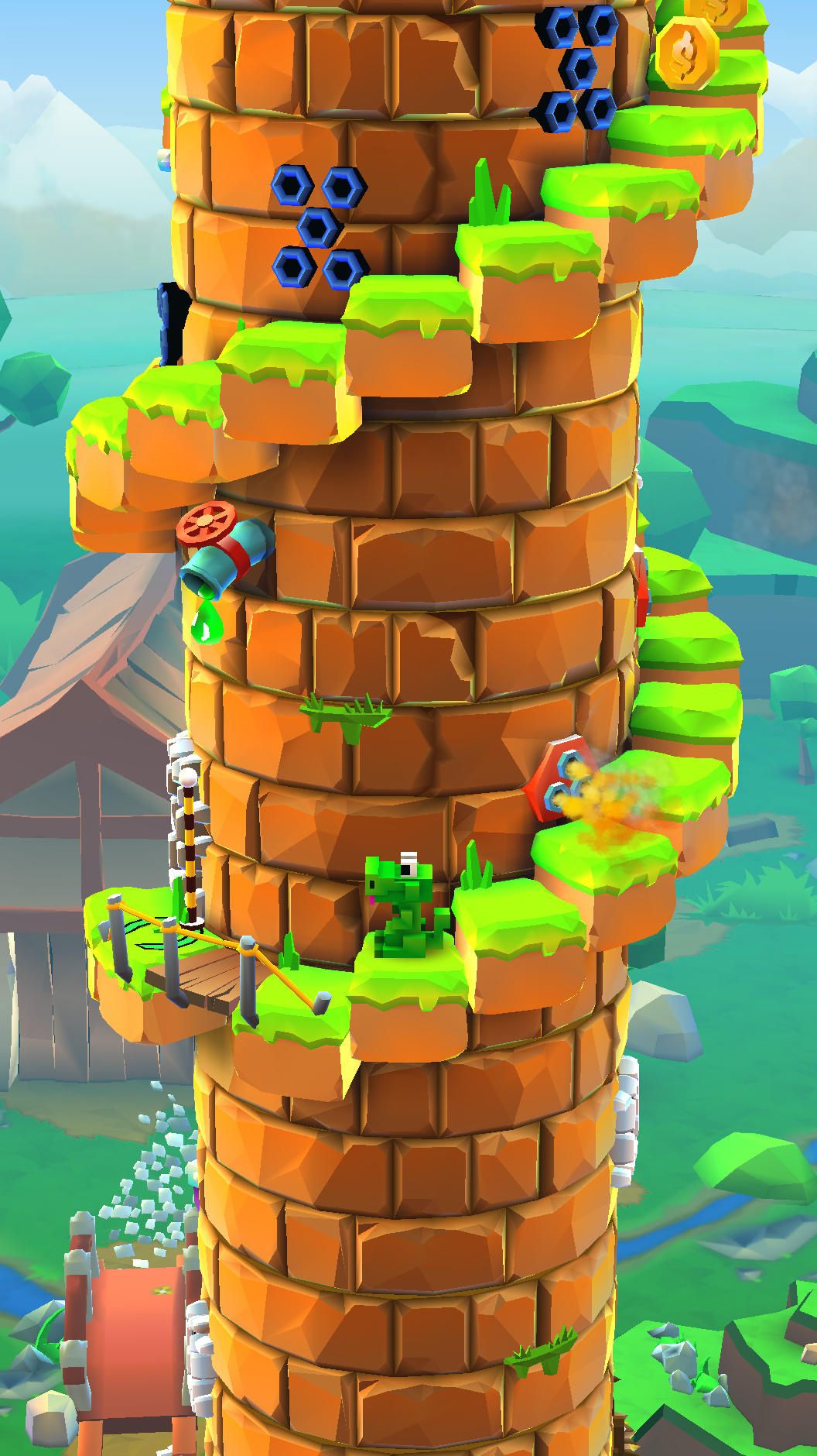 Screenshot 1 of Blocky Castle: Tower Climb 1.16.15
