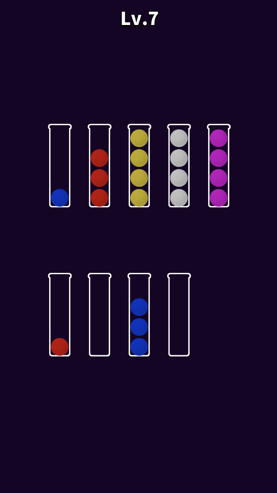 Ball Sort Mania Game Screenshot